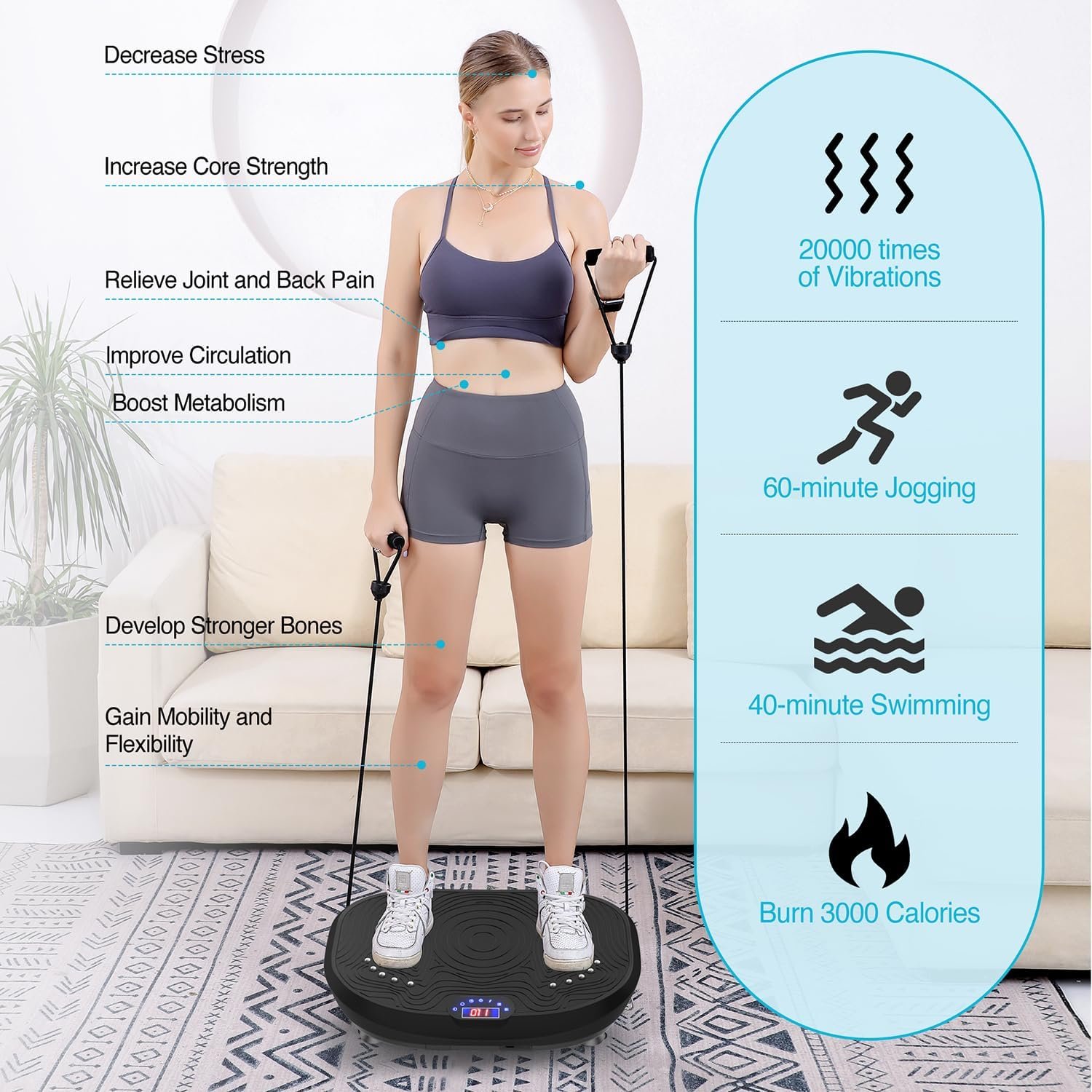 AXV Vibration Plate Exercise Machine Review