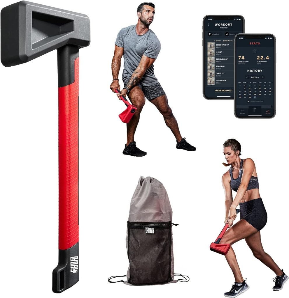 ChopFit Functional Trainer System, Portable At Home Gym Workout Equipment, Strength Training Home Exercise Workouts for Men  Women | Great for Cardio Training, Core/Abs – Home Fitness