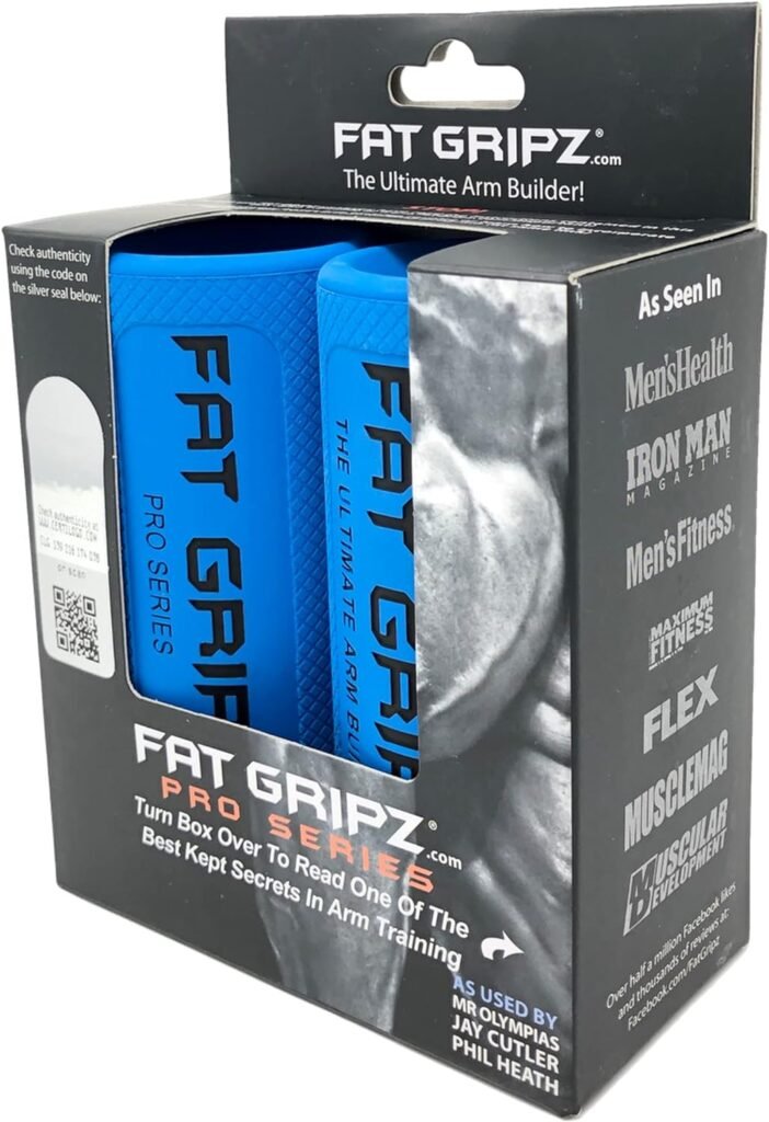 Fat Gripz Pro (2.25”) - The Simple Proven Way to Get Big Biceps  Forearms Fast