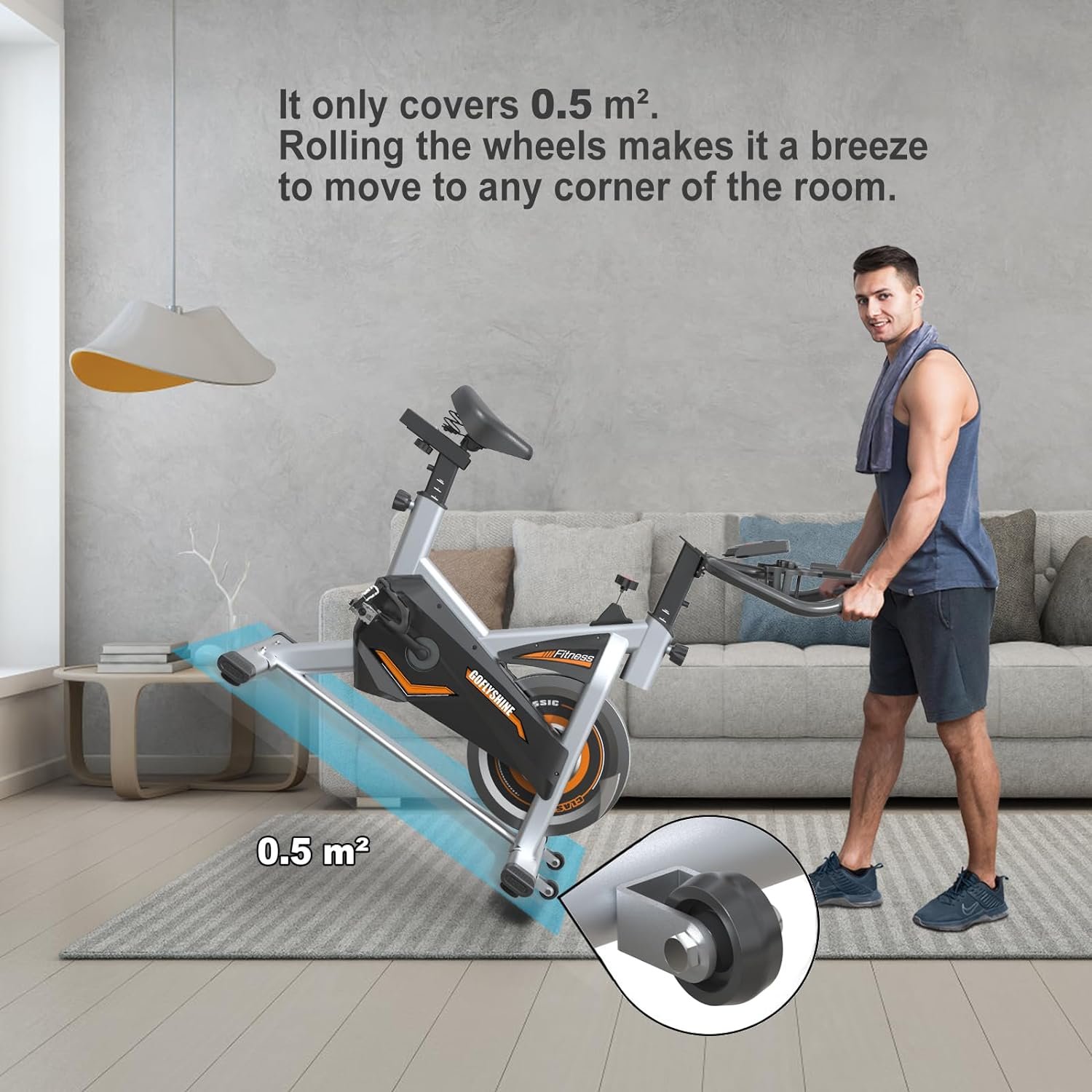 GOFLYSHINE Exercise Bikes Stationary Review