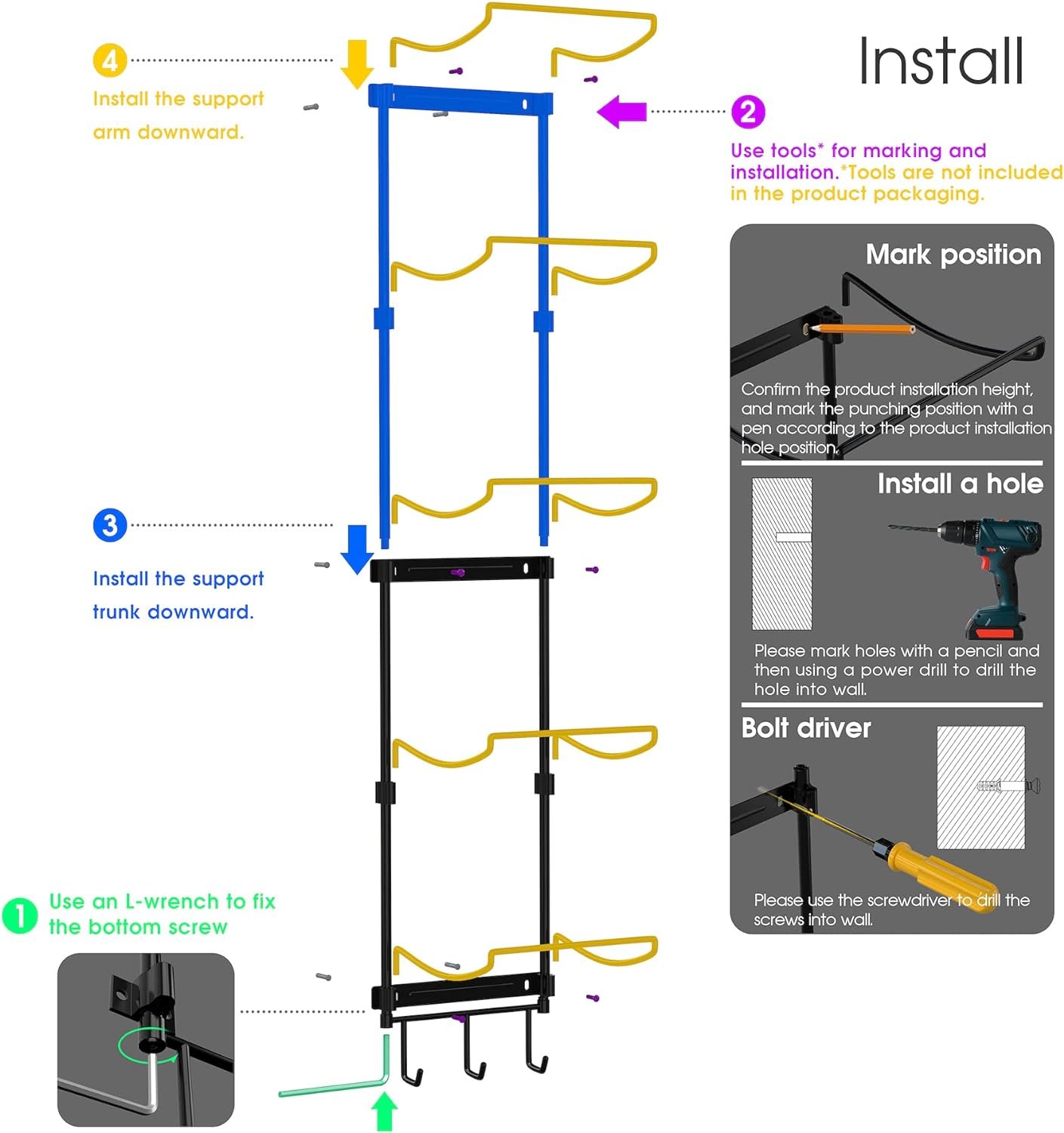 Yoga Mat Holder Wall Mount Review